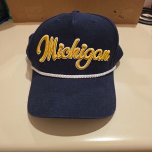 Michigan Wolverines 47 Brand Snapback Rope Hat